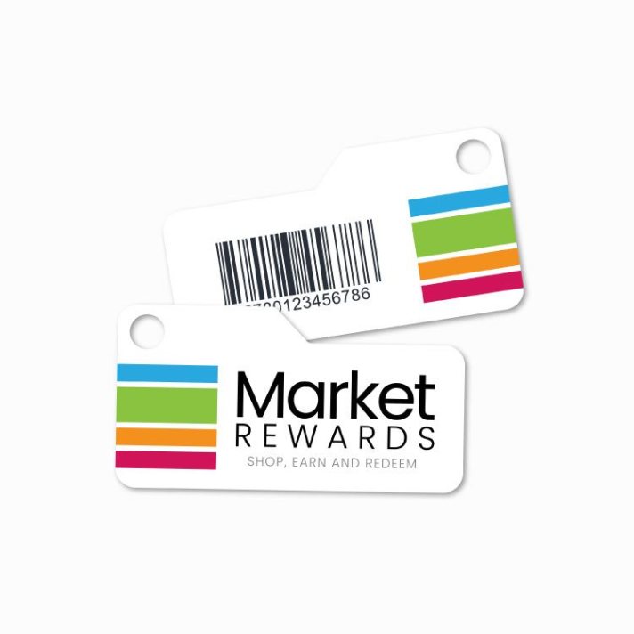 Key Tags - Slider Size Plastic Slider Key Tag Photo