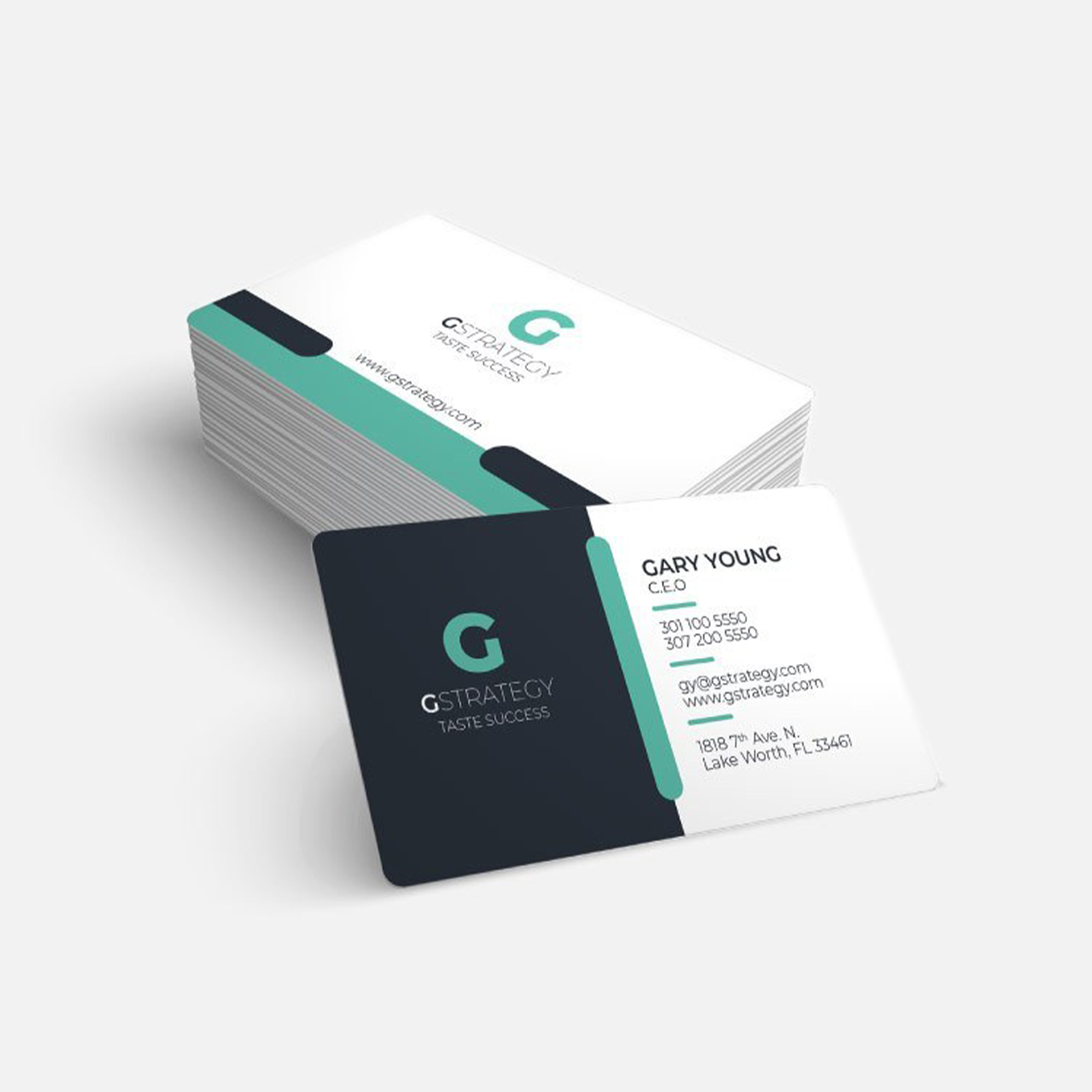 Plastic Business Card Photo