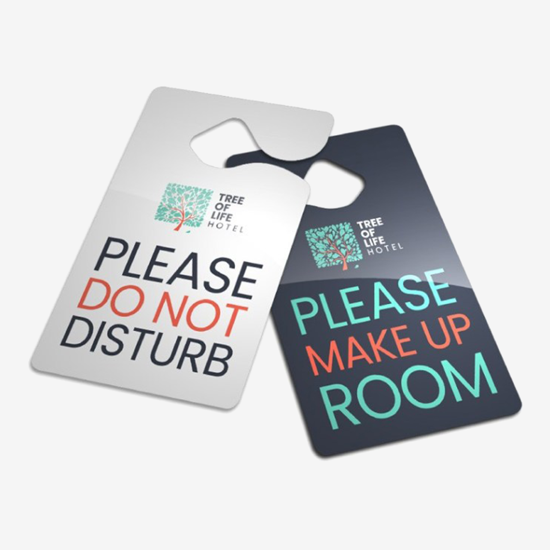 Plastic Door hanging tags