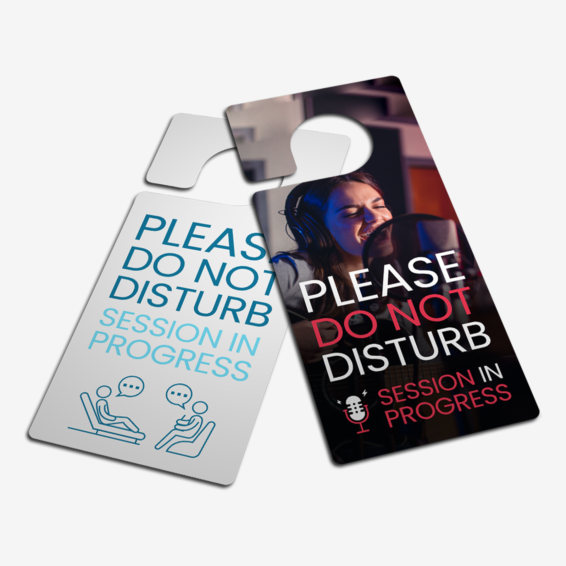 Plastic Door hanging tags