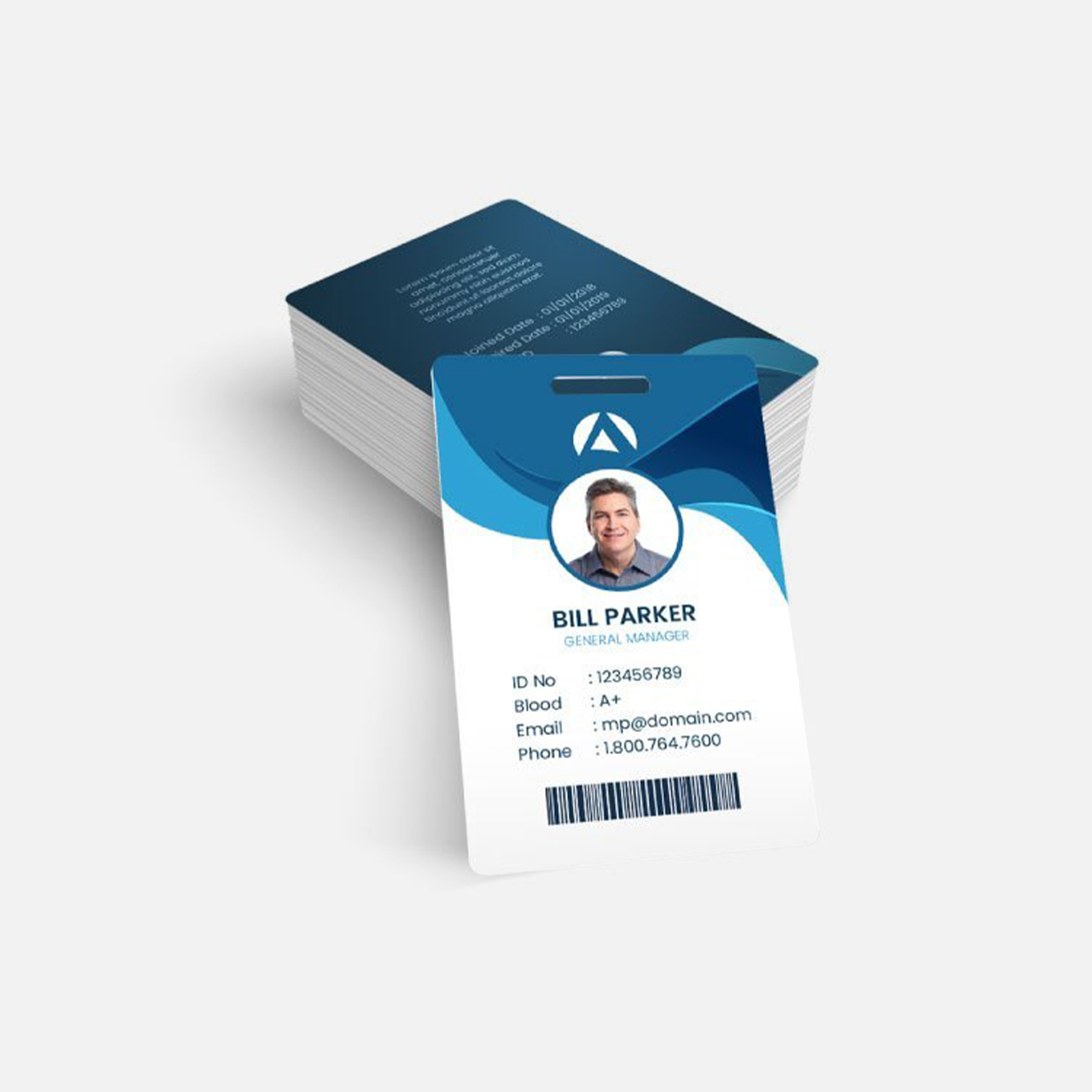 Plastic ID Badges Photo
