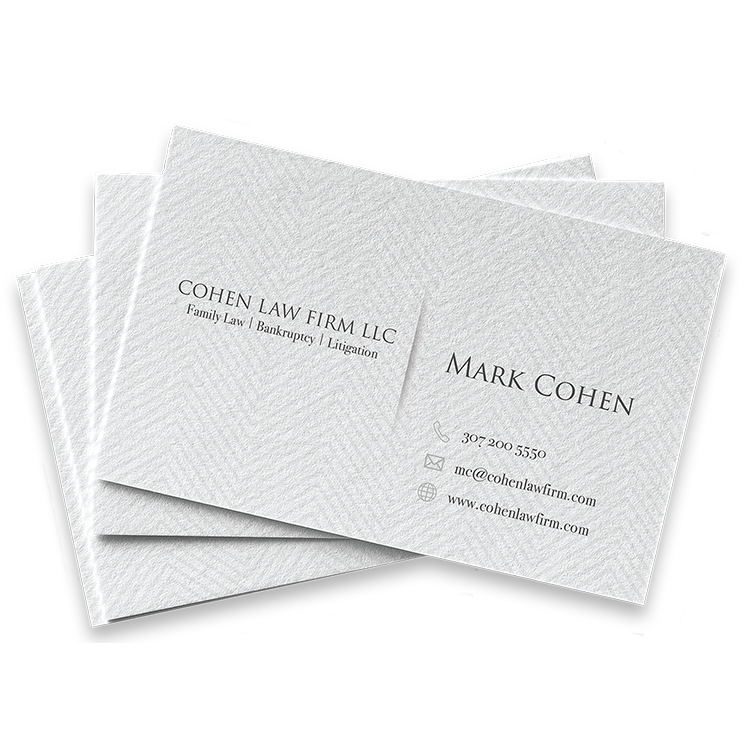 Linen Business Card